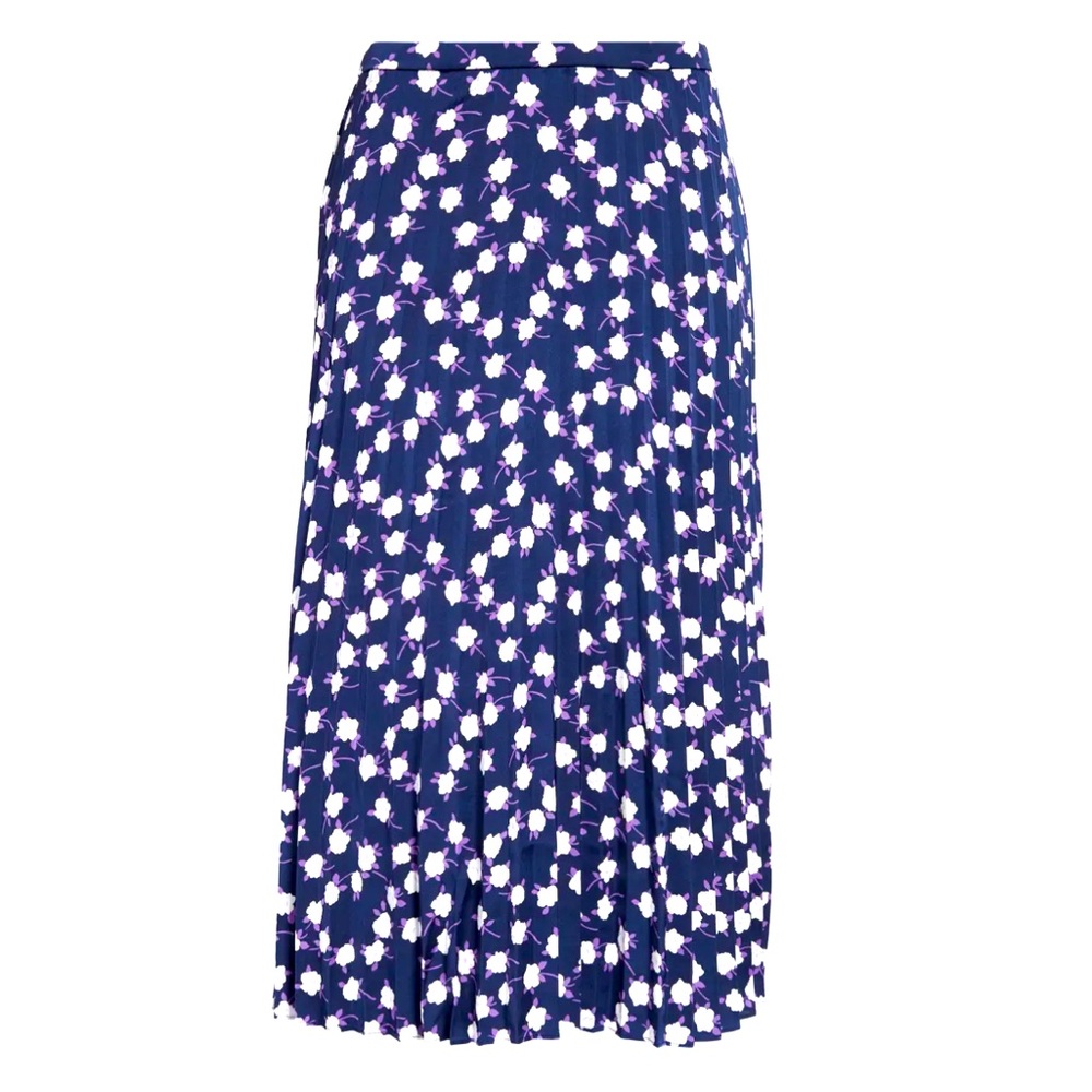 J. Crew Wendy Floral Pleated Mini Skirt